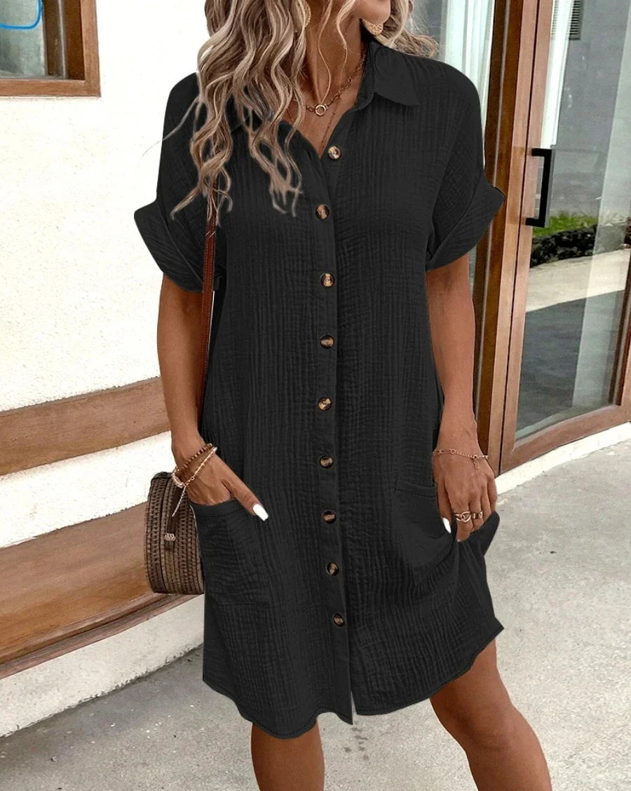 Clara Vintage Mini Dress