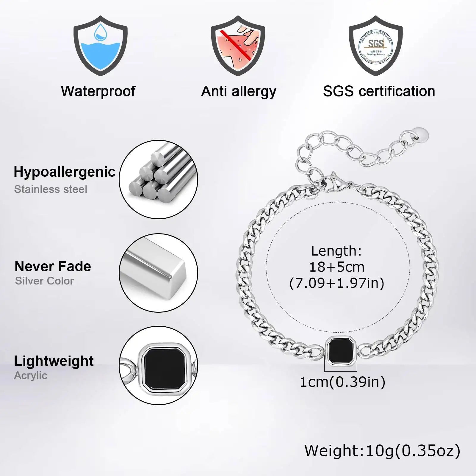 Nero Chain Bracelet