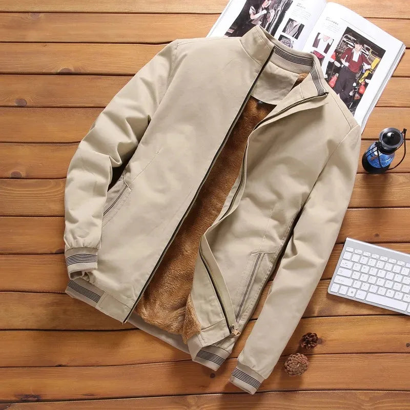 Logan Fleece Aviator Jacket