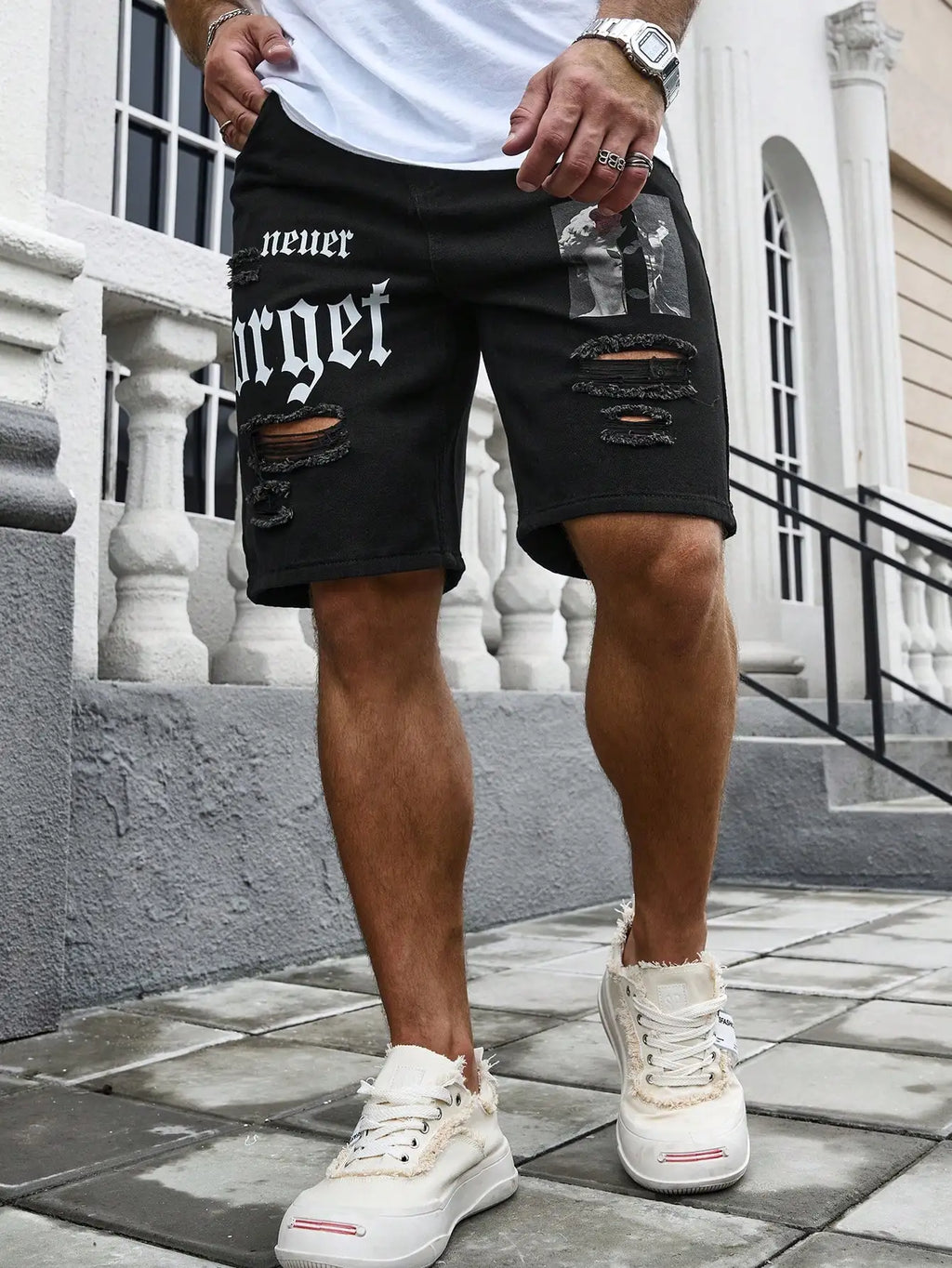 Grayson Denim Shorts