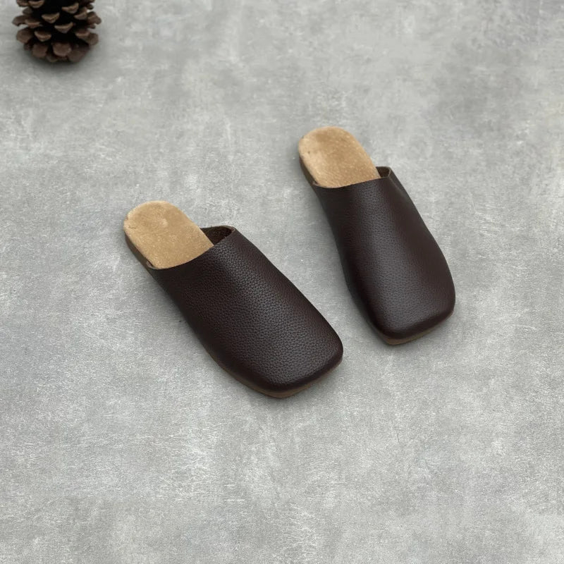 Amelia Leather Flats