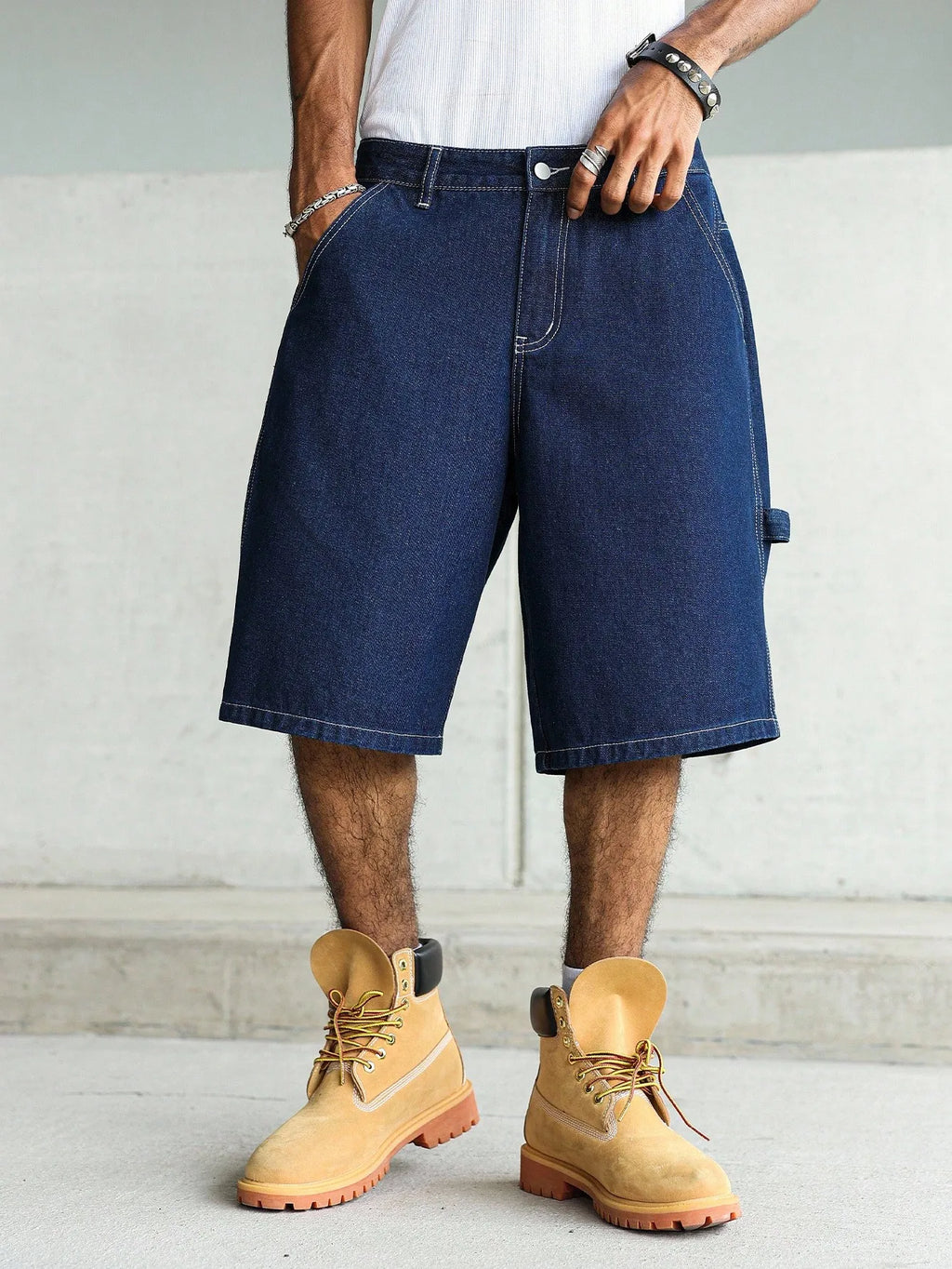 Hudson Relaxed Denim Shorts