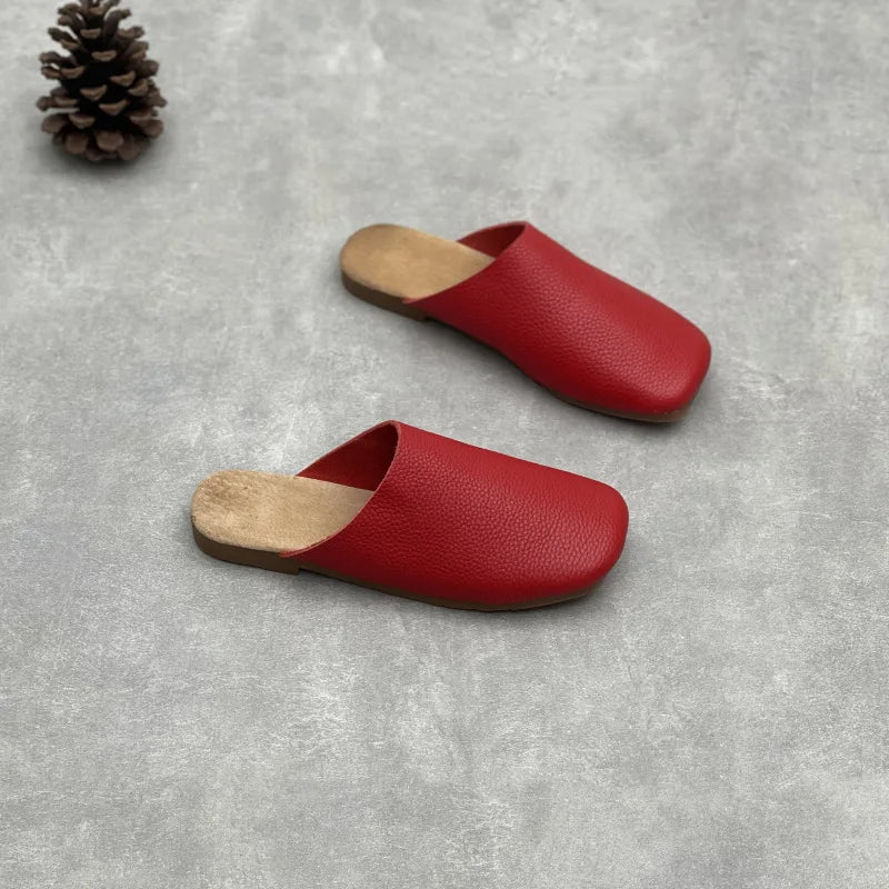 Amelia Leather Flats