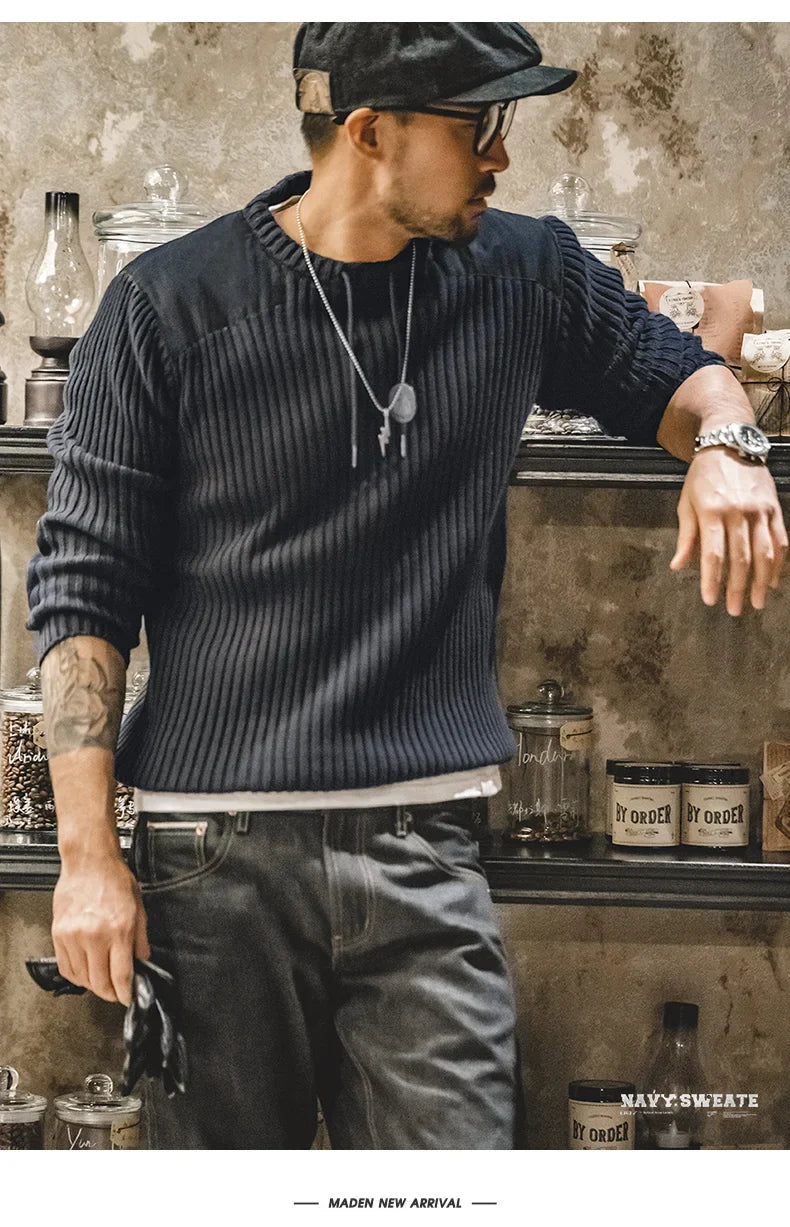 Harrison Stripe Knit Pullover