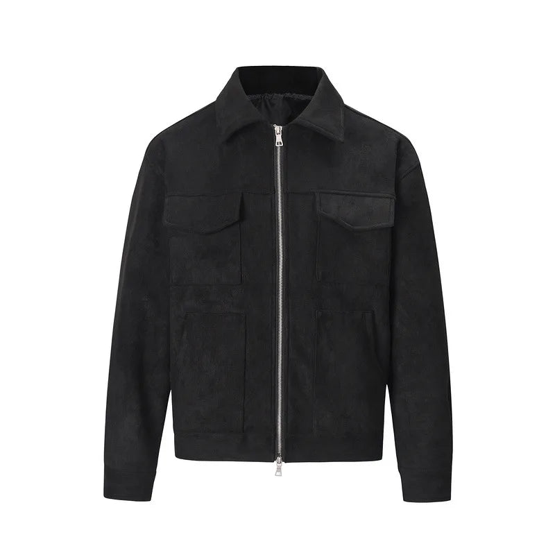 Noah Suede Overshirt Jacket