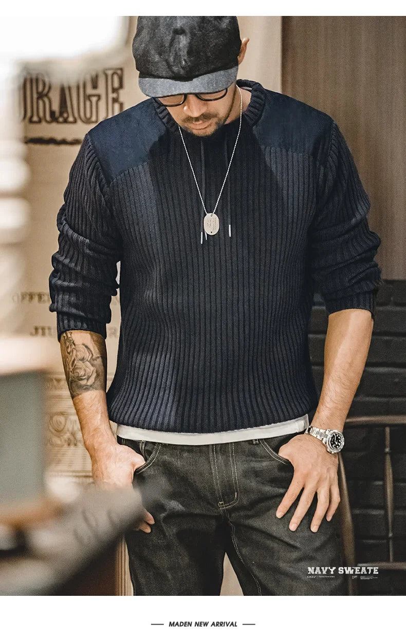 Harrison Stripe Knit Pullover