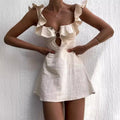 Sienna Ruffle Mini Dress