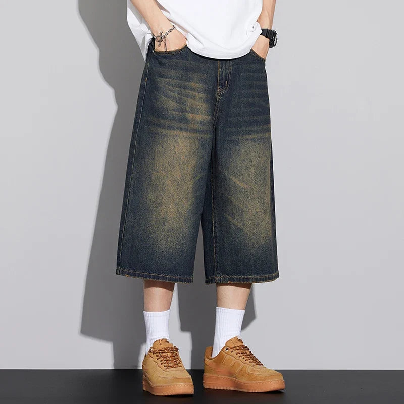 Bennett Wide Denim Shorts