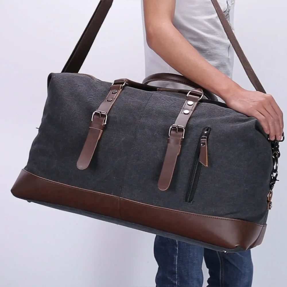 Maverick Canvas Travel Duffel Bag