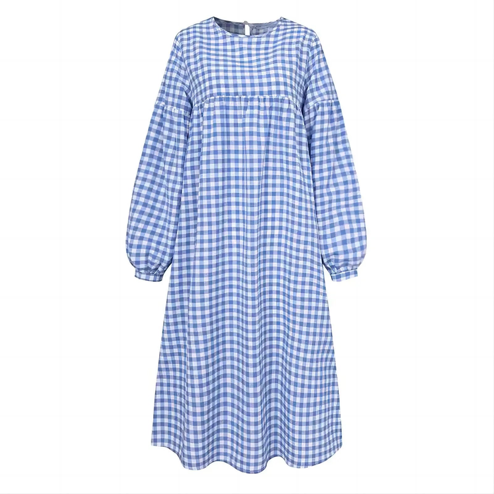 Isla Vintage Check Midi Dress
