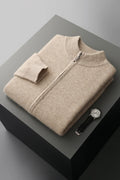 Marco Merino Wool Zip Sweater