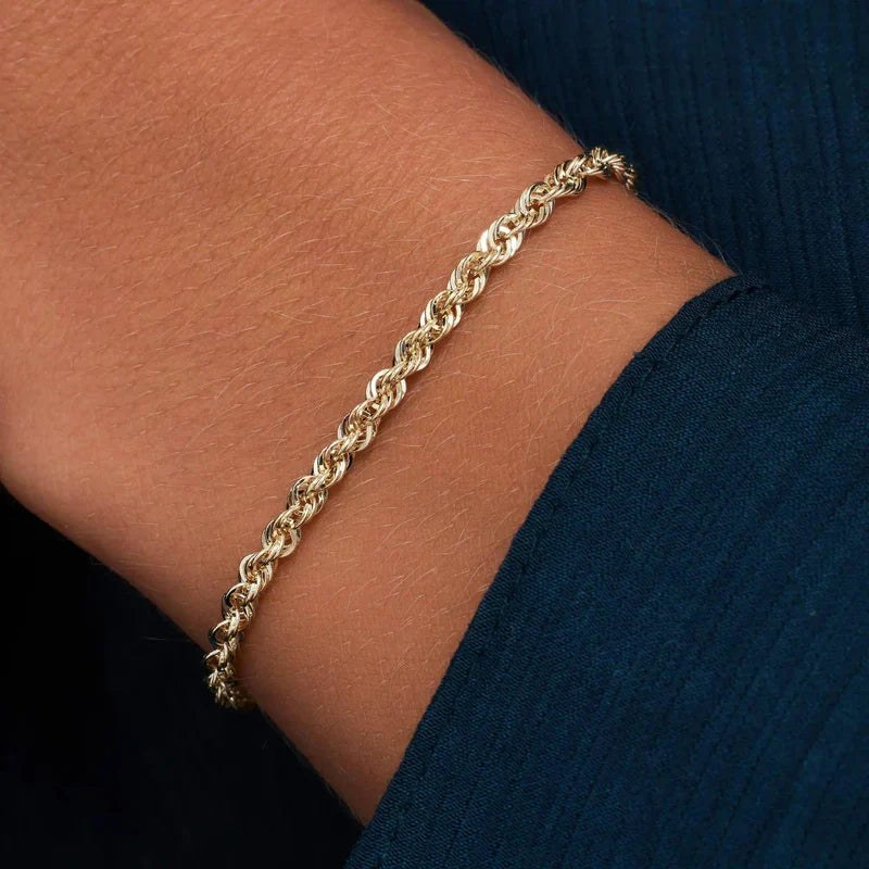 Pulsera Cadena Trenzada | Golden