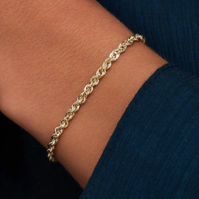Pulsera Cadena Trenzada | Golden (2/2)