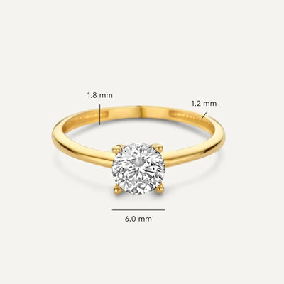 Anillo Savaya El Playa | Golden (3/5)