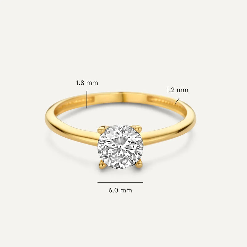 Anillo Savaya El Playa | Golden (3/5)