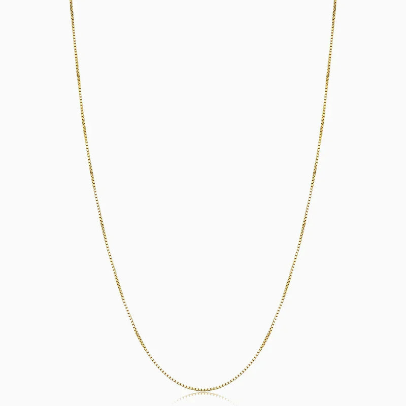 Bodega Box Necklace | Golden Blanco (2/4)