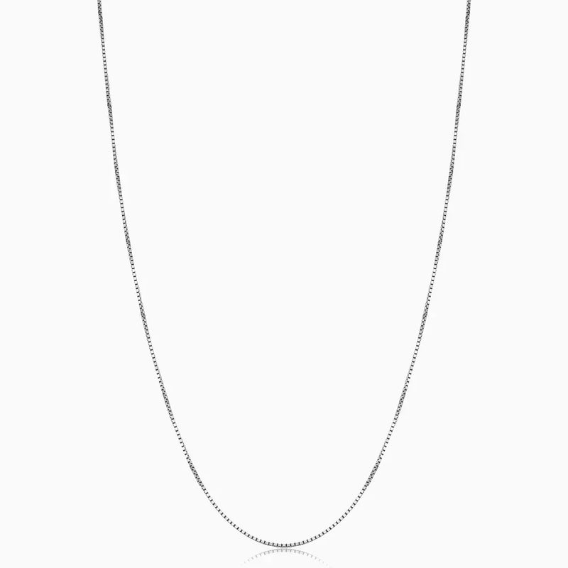 Bodega Box Necklace | Golden Blanco (1/4)