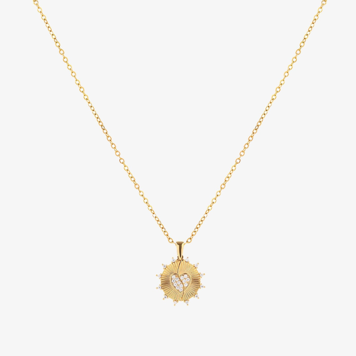 Collar Amor Rayos de Sol | Golden