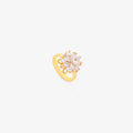 Anillo Giratorio Flora Accent | Golden