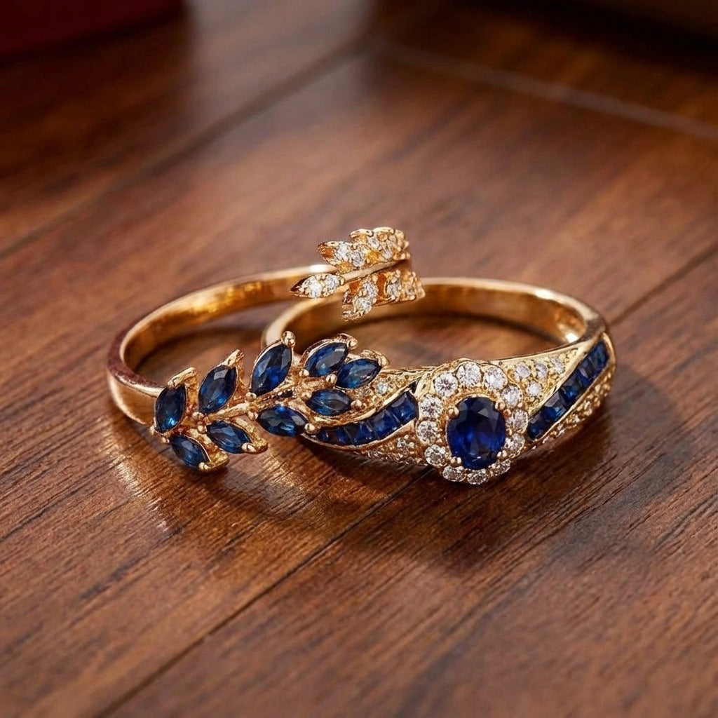 Set de Anillos Avelisse Moraziel | Golden