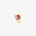 Anillo Giratorio Corazones Colorwave | Golden