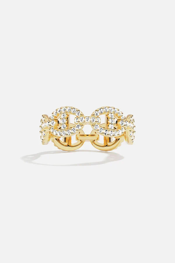 Isla Marina Ring | Golden Blanco
