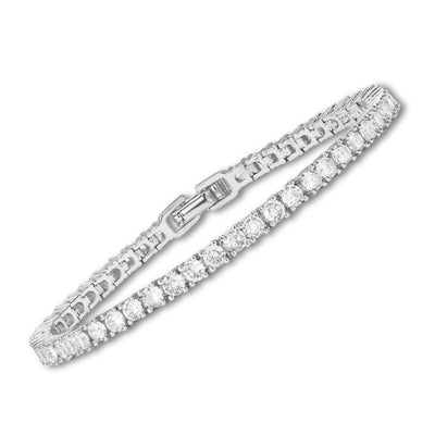Tennis bracelet | Golden Blanco (1/4)