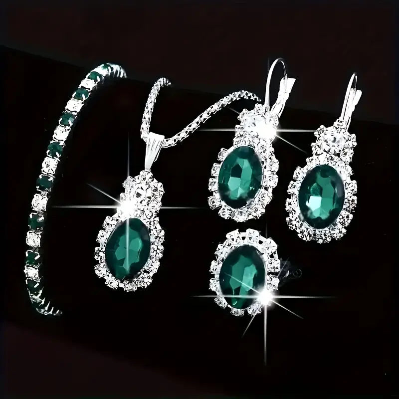 Set de Joyas Seloria Grevalyn | Golden Blanco