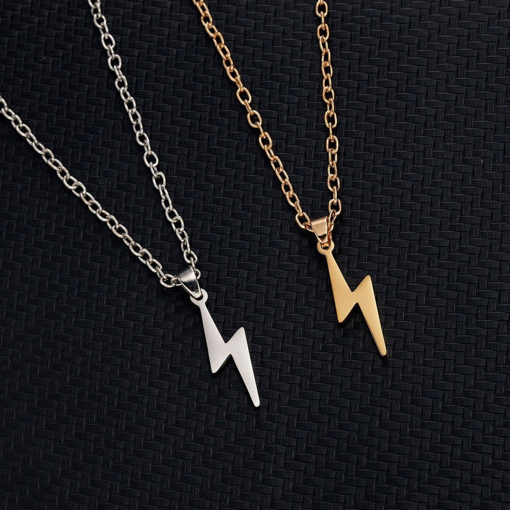 Light Gold Stainless Steel Necklace Men
