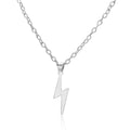 Light Silver Stainless Steel Necklace Men