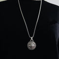 Vintage Stainless Steel Necklace Men