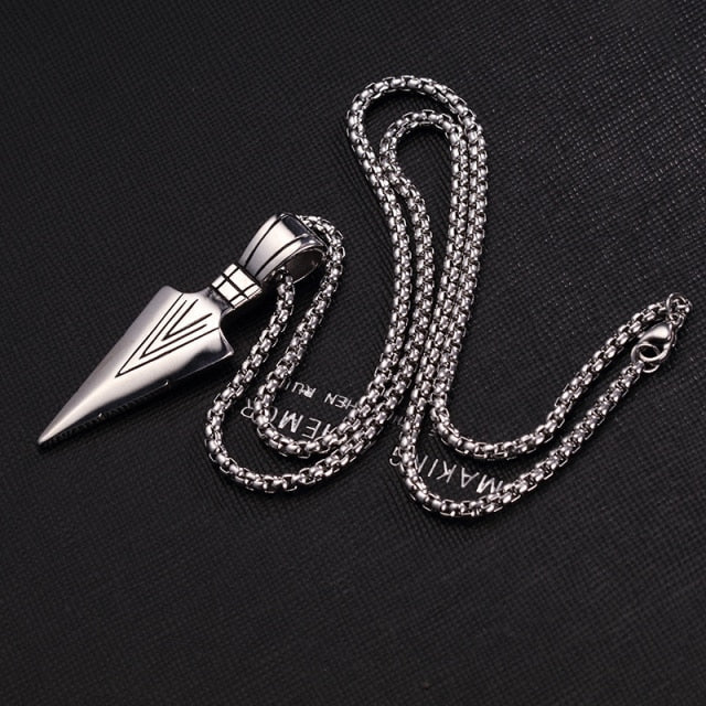 Vintage Stainless Steel Necklace Men
