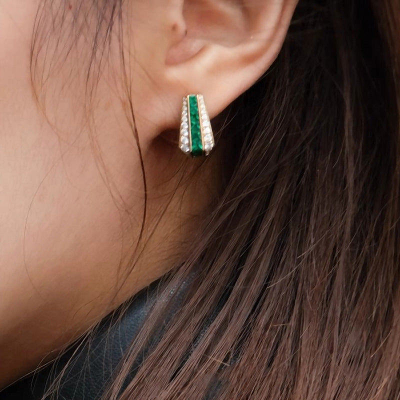 Pendientes Esmeralda Sienna | Golden (2/2)