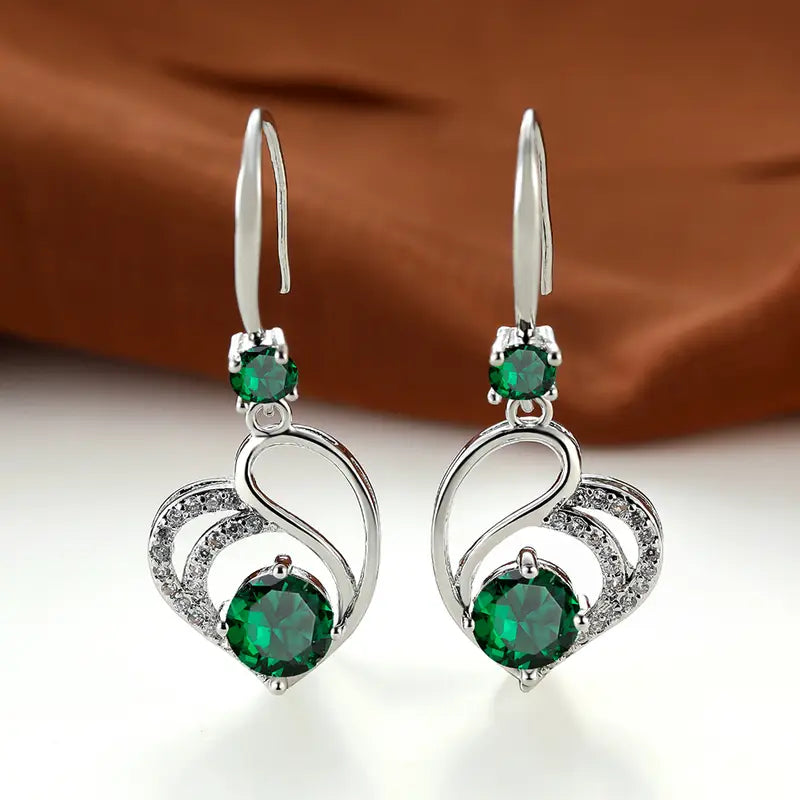 Pendientes Seraphina Duval | Golden Blanco