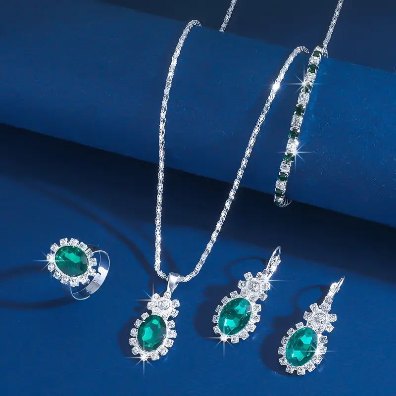 Set de Joyas Seloria Grevalyn | Golden Blanco