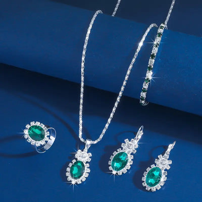 Set de Joyas Seloria Grevalyn | Golden Blanco (4/5)