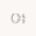 Crystal Cluster Huggies | Golden Blanco