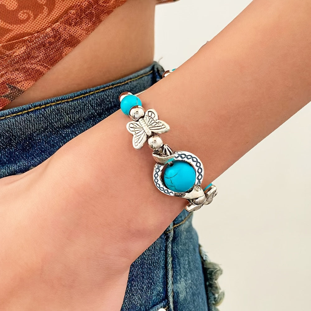 Pulsera Mariposa Oasis | Golden Blanco