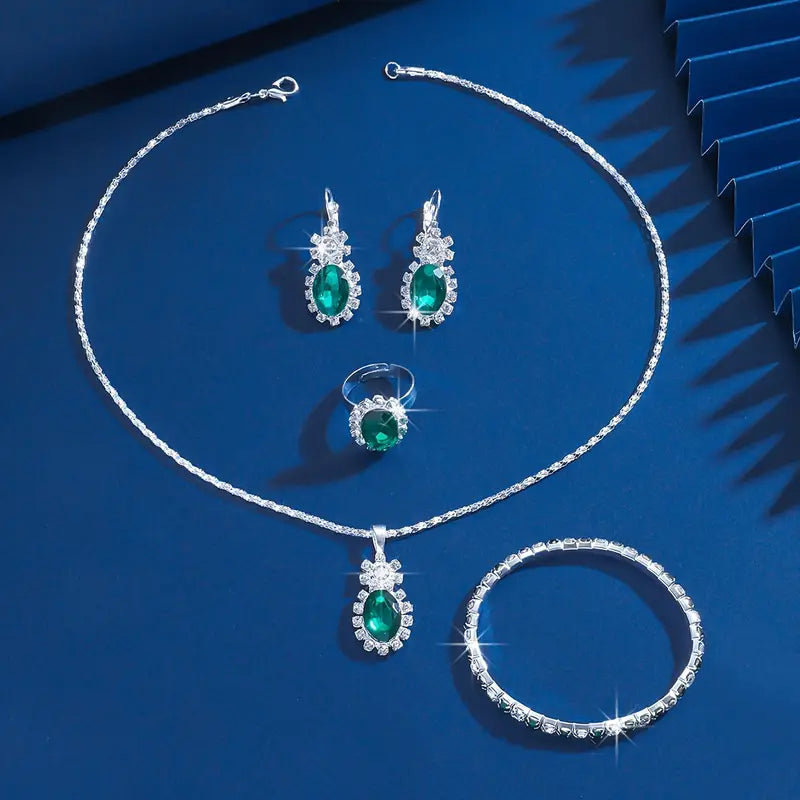 Set de Joyas Seloria Grevalyn | Golden Blanco (3/5)