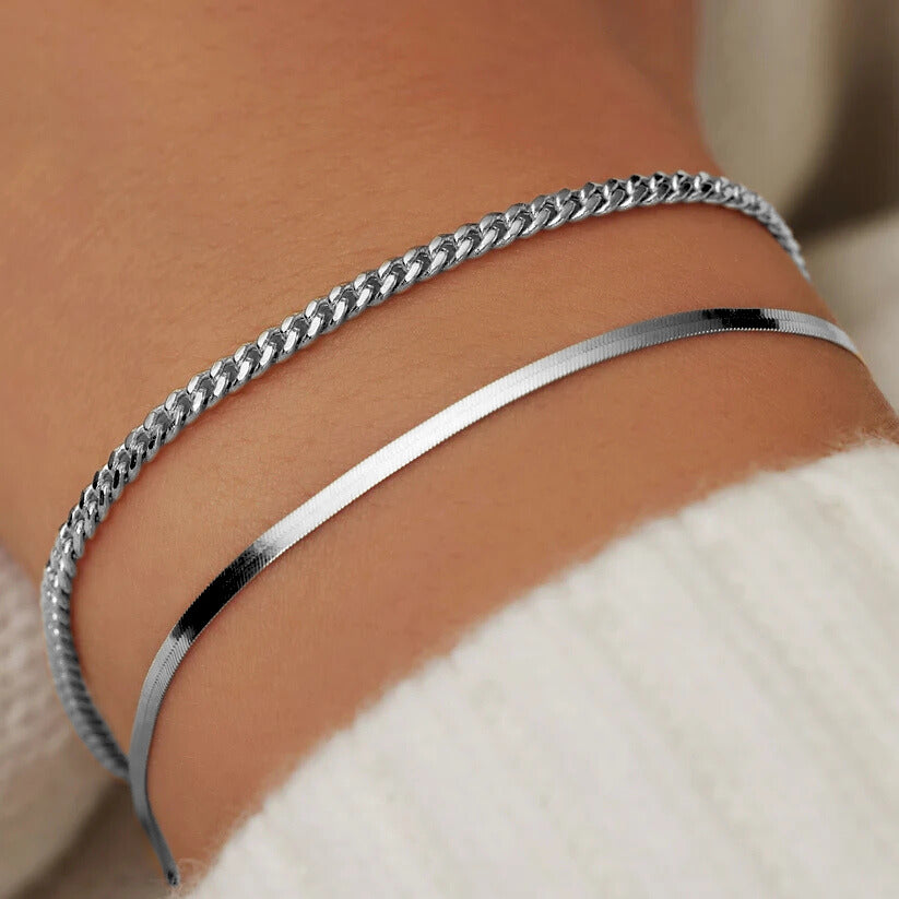 Soleil Serpent Bracelet | Golden Blanco
