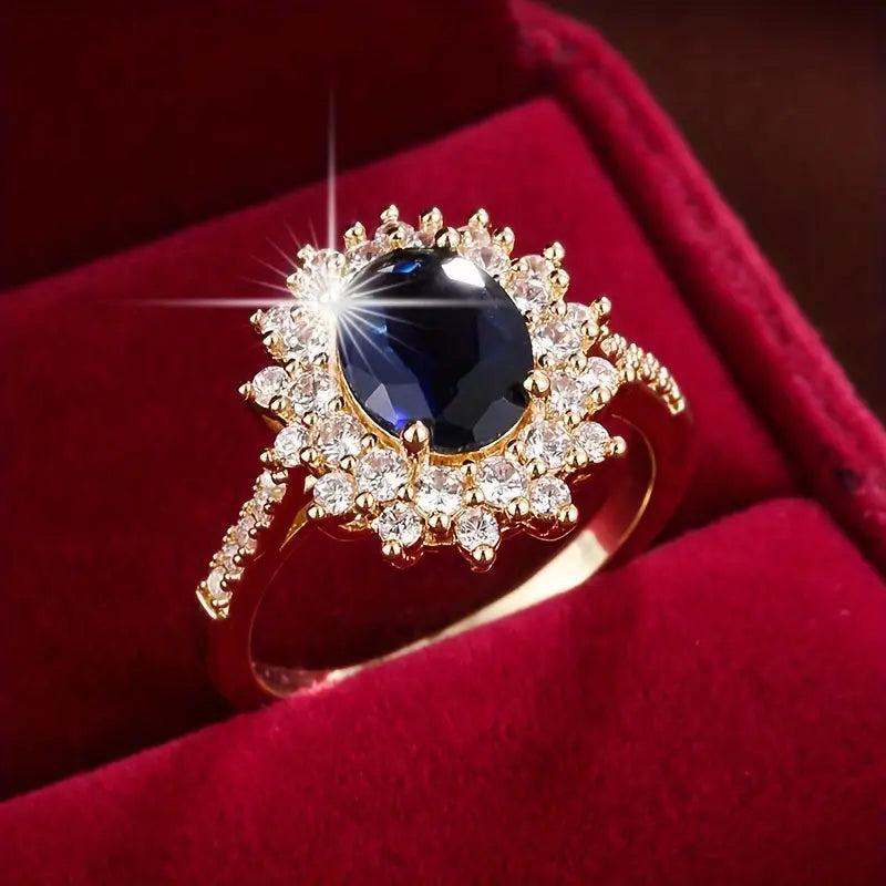 Anillo Vionne Saphirae | Golden Blanco (2/5)