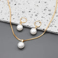 Set de Joyas de Perlas Golden Grace | Golden