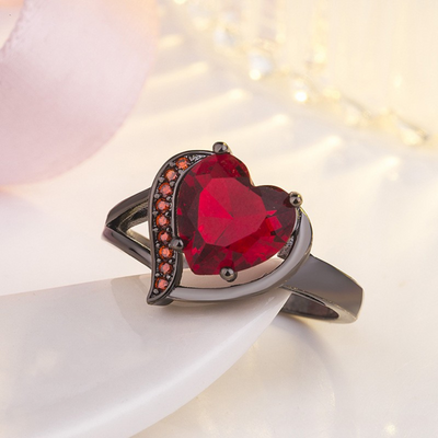 Anillo Calindra Rosethorne | Acabado Negro (2/4)