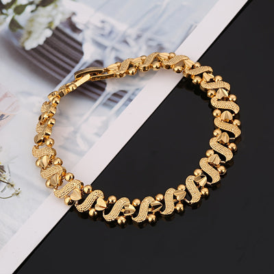 Pulsera Ola Ornamentada Lily | Golden (1/2)