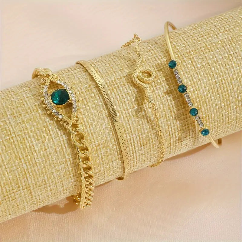 Set de Pulseras Serpina Veyra | Golden (5/5)