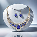 Set de Joyas Maevina Zafiros | Golden