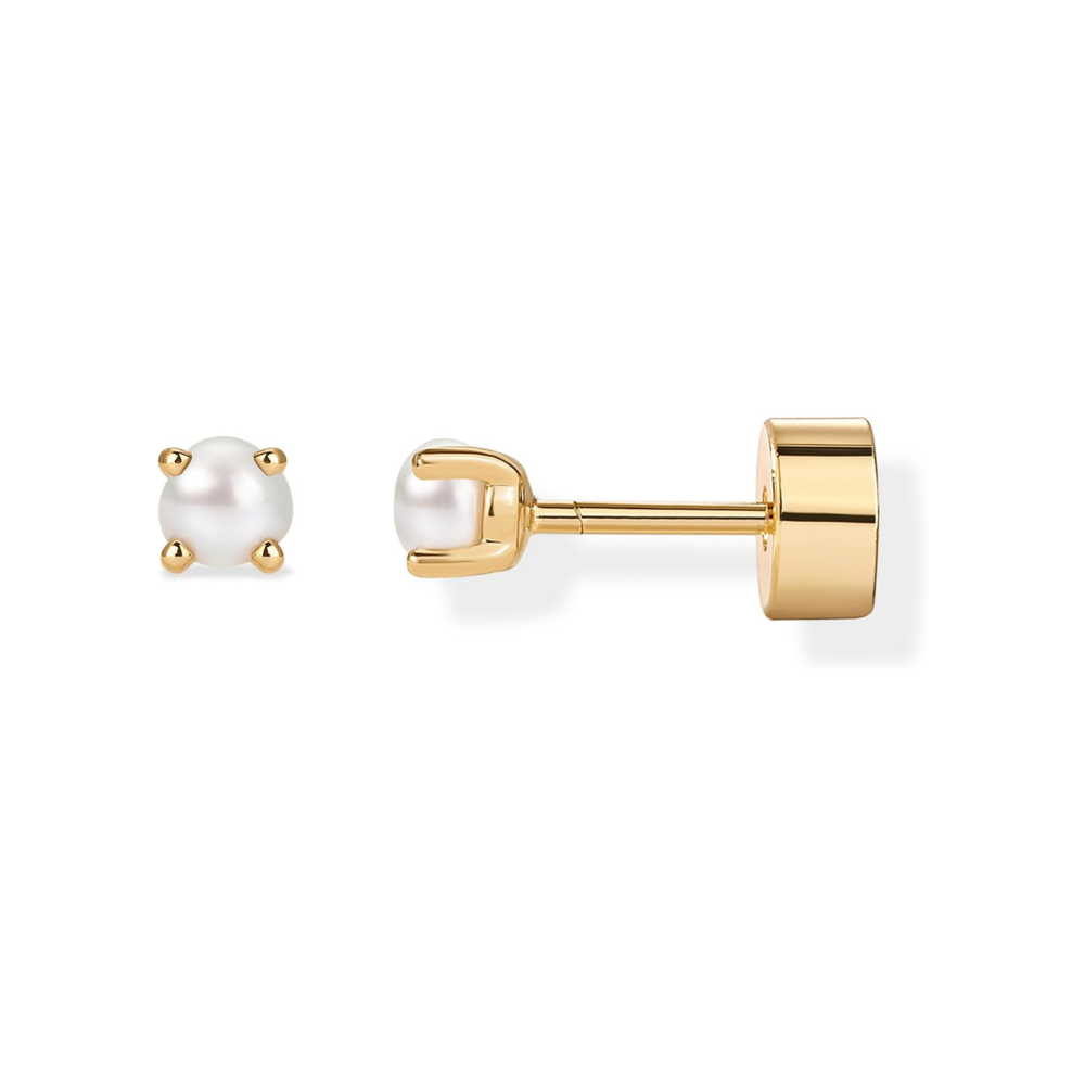Pendientes Studs de Perla Delicados | Golden
