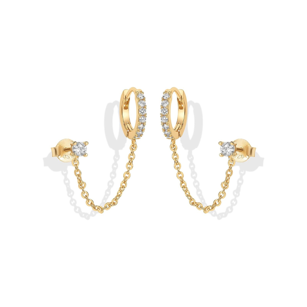 Pendientes Cadena Adella | Golden