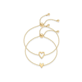 Pulseras Corazón Radiante | Golden