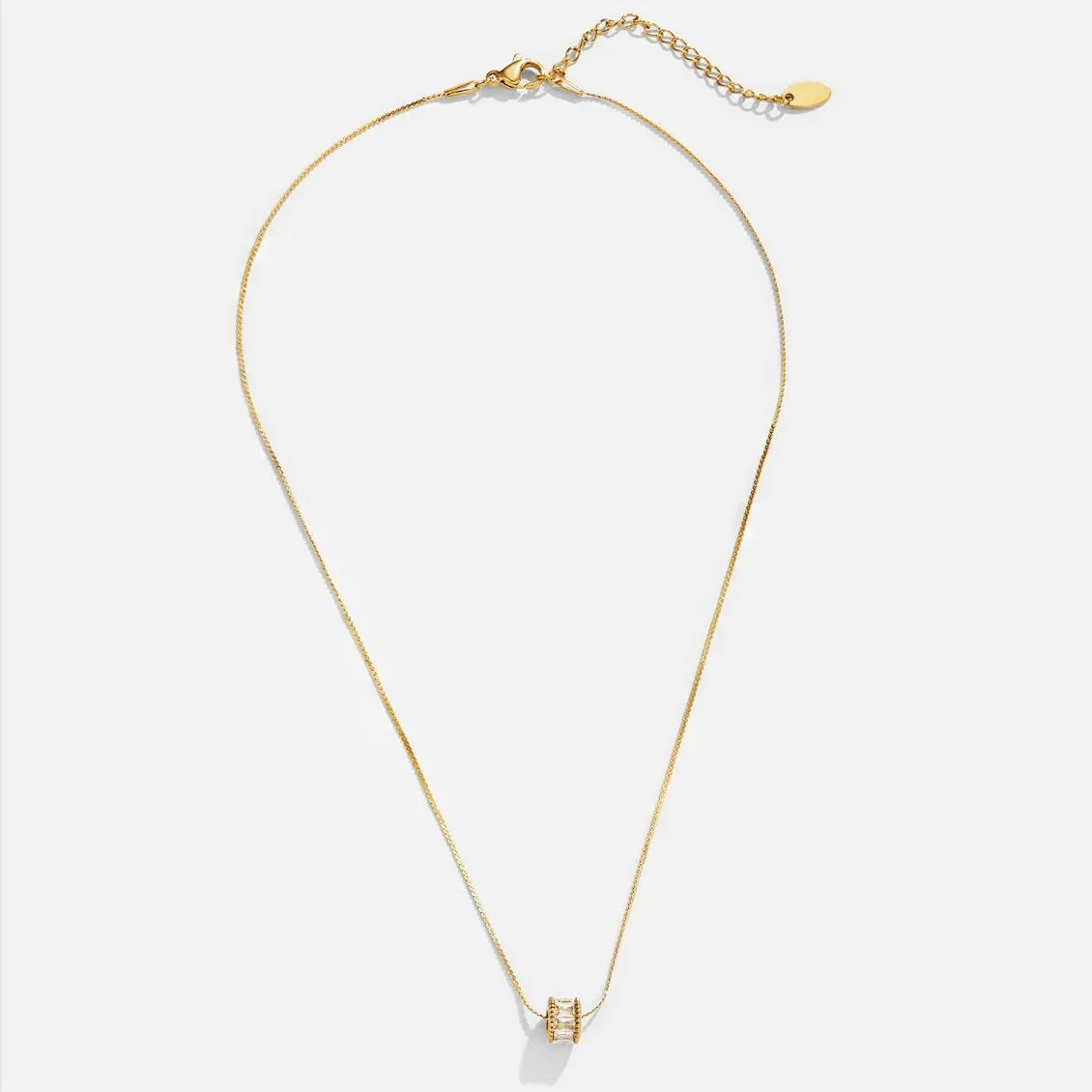 Collar Barril Pulido Elyna | Golden